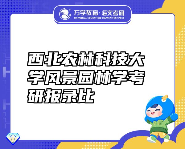 西北農(nóng)林科技大學風景園林學考研報錄比